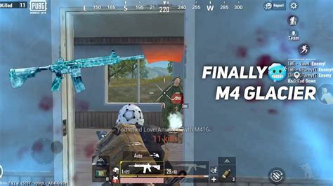 Finally M416 Glacier Pubg Mobile Lite Gameplay Youtube