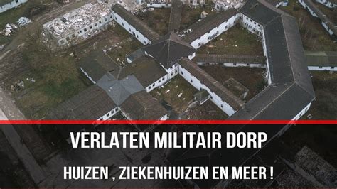 Vlg Verlaten Militair Dorp Huizen Ziekenhuis Krankenhaus