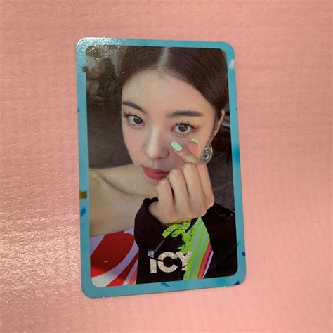 Itzy Lia Official Photocard Only 1st Mini Album It Z Icy Photo Card 4 Photo Cards Photocard