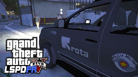 GTA V Rotina Policial Policial do Bope é encurralado em abordagem