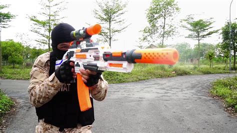 Battle Nerf War Snipers Vs Thieves Youtube