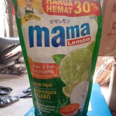 Mama Lemon Sabun Cuci Piring 650 Ml Lazada Indonesia