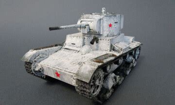 Soviet Light Tank T Mod Zvezda