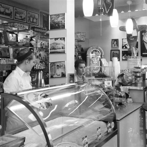 Old Fashioned Ice Cream At Spark Cafe