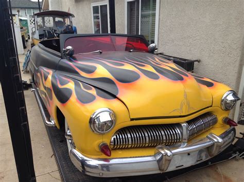 1950 Mercury Lead Sled Hot Rod W Fiberglass Carson Top Classic Mercury Other 1950 For Sale