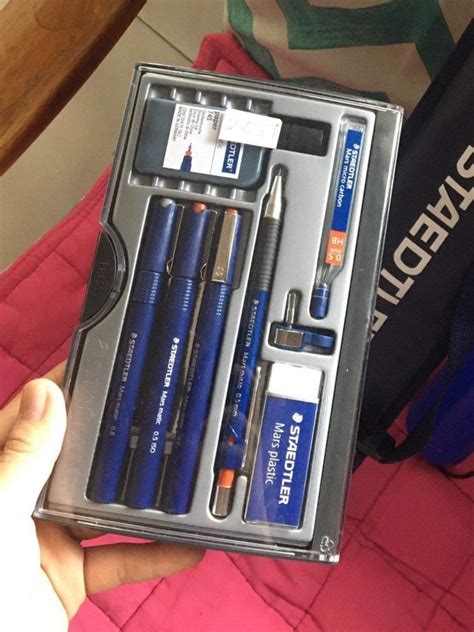 Staedtler Mars Matic Technical Pen Set Hobbies Toys Stationary