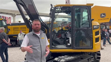 Check Out The New John Deere 85 P Tier Excavator YouTube