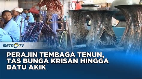 Perajin Tembaga Tenun Tas Bunga Krisan Hingga Batu Akik Dok