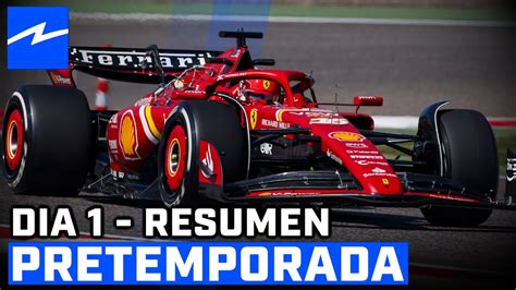 RED BULL METE MIEDO RESUMEN DIA 1 PRE TEMPORADA F1 2024 YouTube