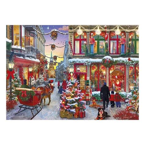 Jigsaw Puzzles Hobbycraft Christmas Scenes Santa Claus Is Coming