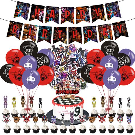 Buy Five Nights At Freddy Party Supplies Set Birthday Party