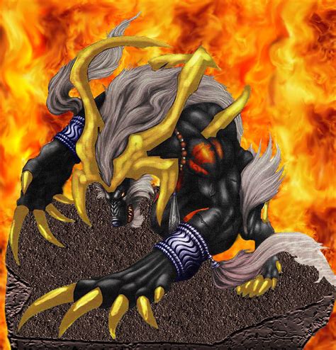 Ffx Dark Ifrit By Jdimensions27 On Deviantart