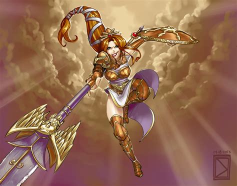 Athena Smite Wallpaper