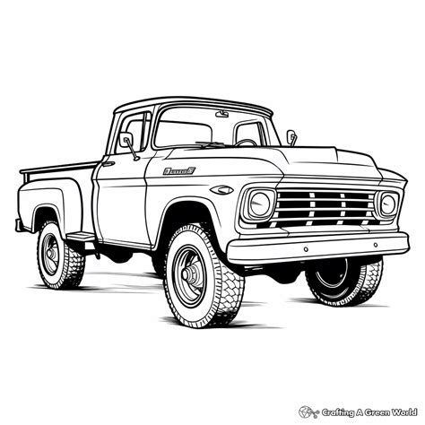 Ford F150 Coloring Pages