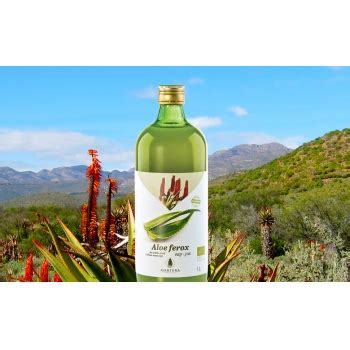 Laukinių alavijų Aloe Ferox sultys RAW ekologiškos Martera 1l