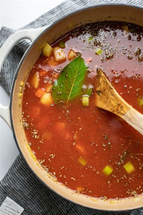 Authentic Italian Minestrone Soup A Simple Palate