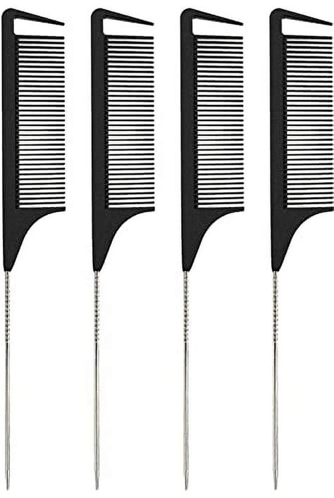 Lltgmv Rat Tail Combs For Hair Stylist Parting Combs For