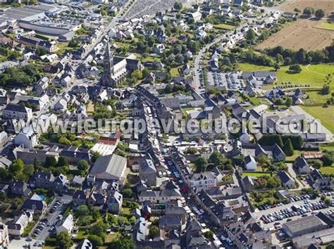 Photos aériennes de Combourg 35270 Ille et Vilaine Bretagne