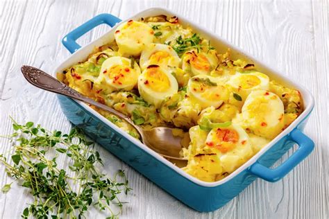 Gratin Aux Ufs Et Pommes De Terre La Sauce B Chamel Toutes Recettes