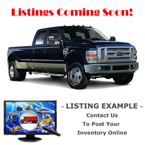 Pickup Truck Listing Example Truck And Equipment Post Ads