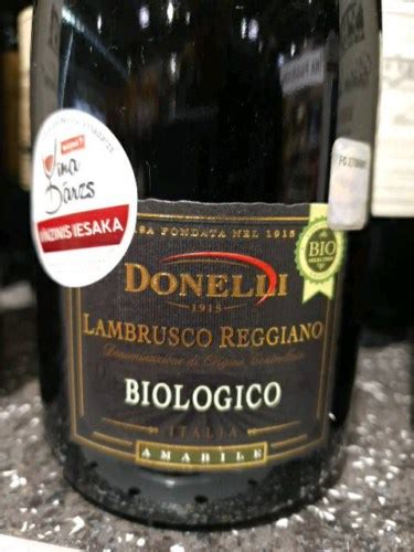 Donelli Lambrusco Reggiano Amabile Biologico Vivino Australia