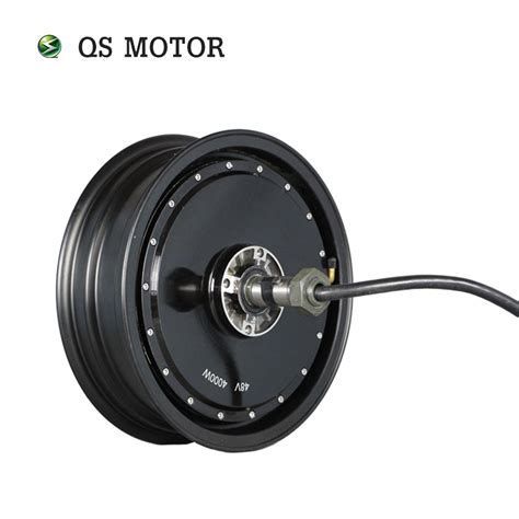 QSMOTOR 133 5inch 273 4000W Single Shaft Hub Motor QS Motor