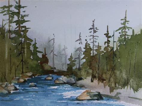 YouTube Projects - Rick Surowicz Watercolors in 2023 | Watercolour inspiration, Watercolor trees ...