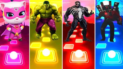 Talking Angela Hulk Man Venom Speakerman Who Is Best