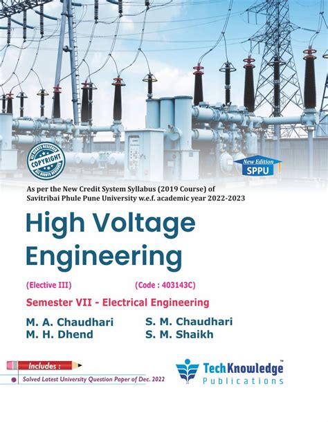 High Voltage Engineering – Techknowledge Publications