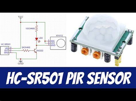 Hc Sr Pir Sensor With Arduino And Without Arduino Youtube