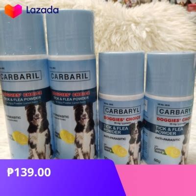Carbaryl/Carbaril Doggies Choice Anti Tick & Flea Powder for Dogs, Cats ...