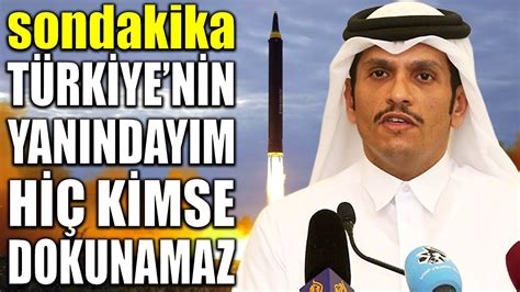 sondakika MUHTEŞEM DESTEK TÜRKİYE NİN YANINDAYIM HİÇ KİMSE