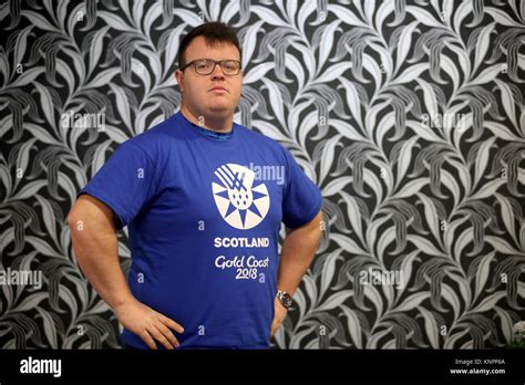 Chris Bennett During The Team Scotland Track And Field Athletes Announcement For The Gold Coast