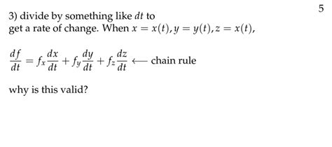 Session 32 Total Differentials And The Chain Rule 5 Multivariable