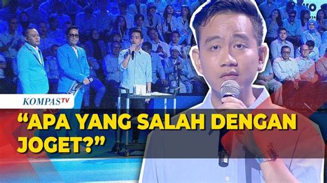 Momen Gibran Jawab Nyinyiran Soal Prabowo Gibran Modal Joget Youtube