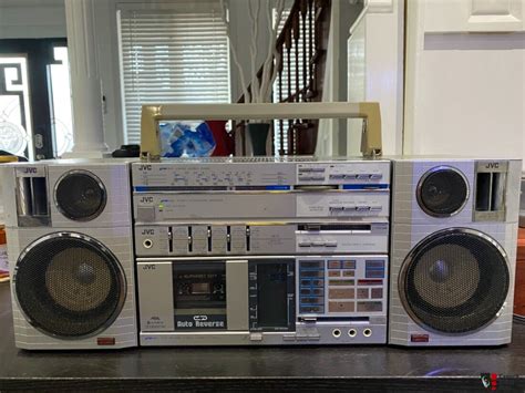 Jvc Pc Boom Box Cassette Stereo Player Photo Canuck Audio