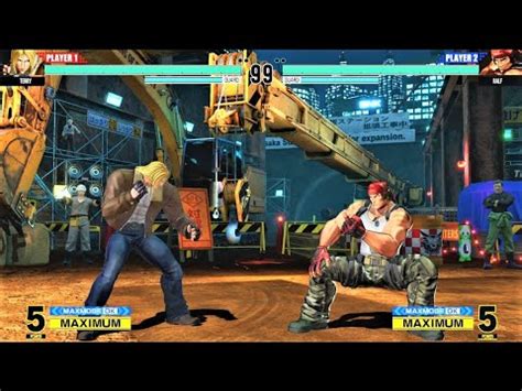 Terry Bogard Vs Ralf Jones Hardest AI KOF XV YouTube