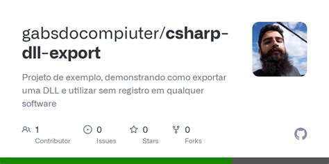 Github Gabsdocompiuter Csharp Dll Export Projeto De Exemplo