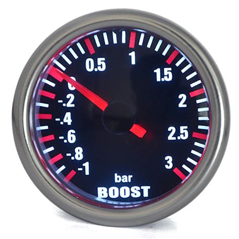 Compteur M Canique De Jauge Turbo Boost Led Blanche Automatique