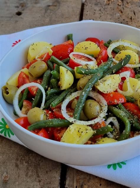 Insalata Vastasa Insalata Di Fagiolini Alla Siciliana Ricetta Tipica