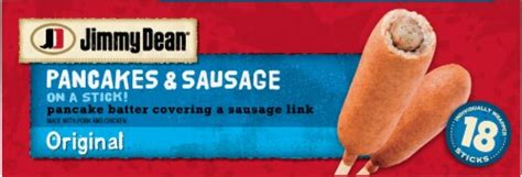 Jimmy Dean® Original Pancakes And Sausage On A Stick 18 Ct 45 Oz Kroger