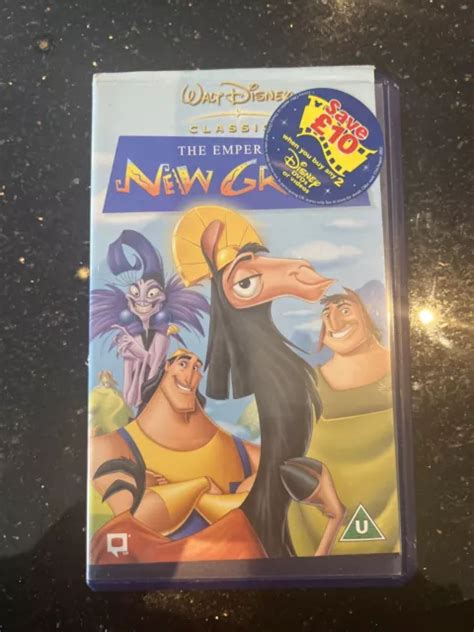 WALT DISNEY THE Emperor S New Groove PAL VHS Video Free P P On