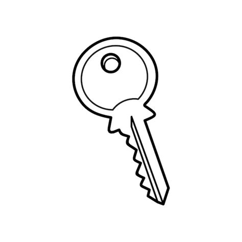 Premium Vector | Key cartoon vector illustration cute key cartoon ...