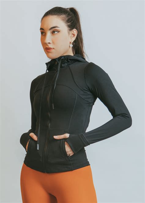 Define Hooded Jacket - Quick-Drying, Stretchy & Skin-Friendly Fabric ...