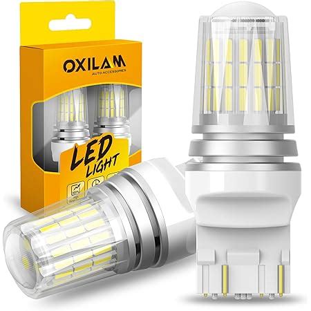 Amazon OXILAM 2023 Upgraded 7443 7440 LED Bulb Reverse Light White