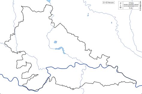 曼托瓦 免费地图 免费的空白地图 免费的轮廓地图 免费基地地图 海岸 限制 水文学