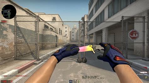 CS GO NOMAD KNIFE FADE FACTORY NEW SPECIALIST GLOVES FADE FACTORY NEW