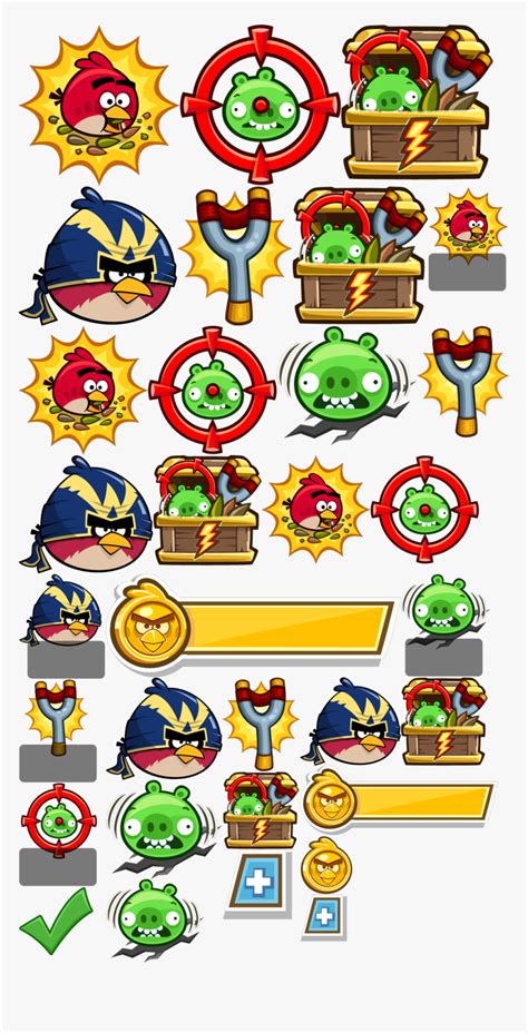 Characters Angry Birds 2 Game, HD Png Download - kindpng