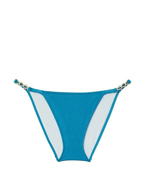 Zincir Detayli Bikini Alti Sahil Mavisi Vs Victoria S