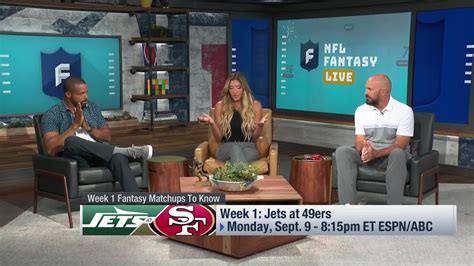 Week 1 Fantasy Matchups To Know NFL Fantasy Live YouTube